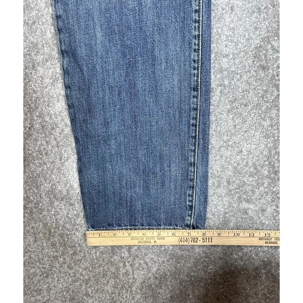 GAP Straight Vintage Jeans Mens Size 36x32‎ Blue Cotton 5 Pocket Denim